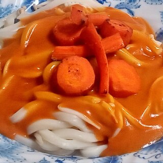 讃岐うどん de イタリアン　海老とまと